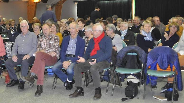 118 adhérents de La Joie de vivre ont assisté à l'assemblée générale