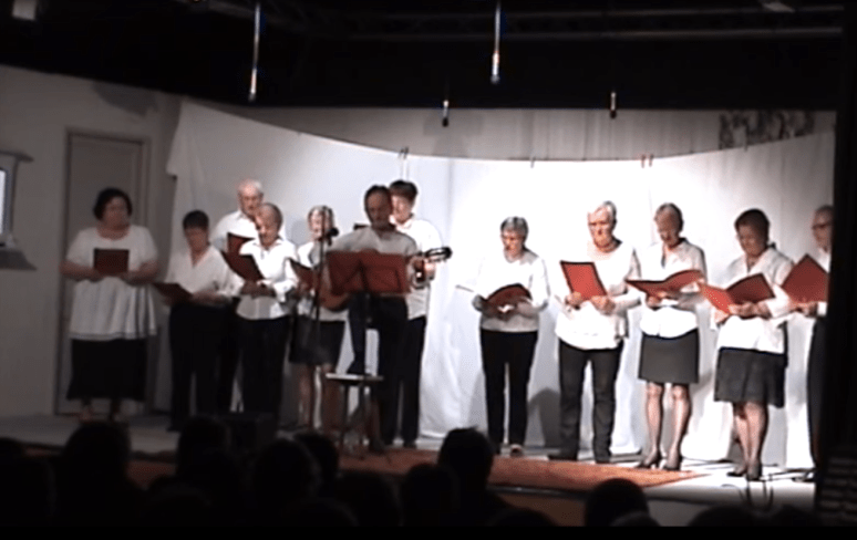 Chorale du club la joie de vivre Andel 2015
